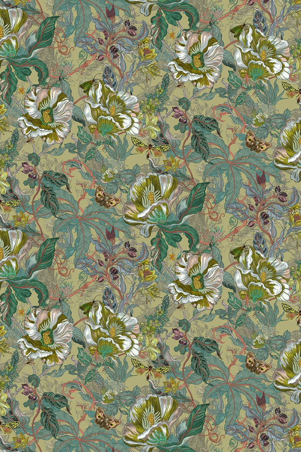 Papaver Copaxa | Timorous Beasties Wallcovering