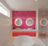 Paper Pleated | Phillipe Romano - bathroom room setting