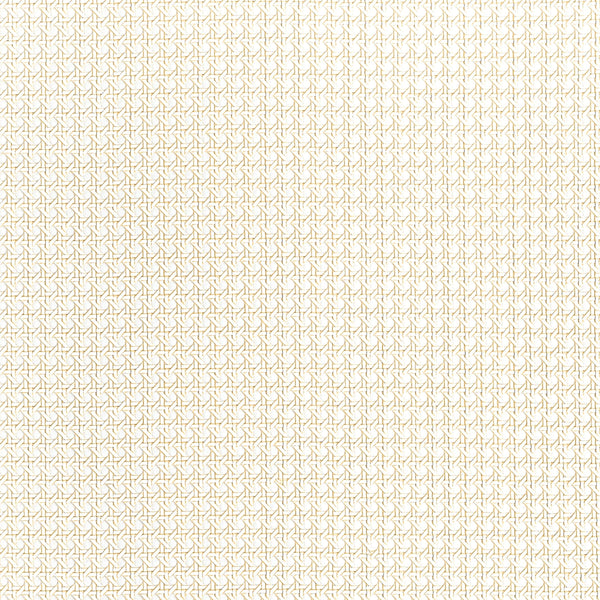 Paper Rattan, White Wallcoverings | Thibaut