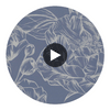 Paradise Vinyl | Hollywood Wallcoverings Circular Swatch | Hollywood Wallcoverings