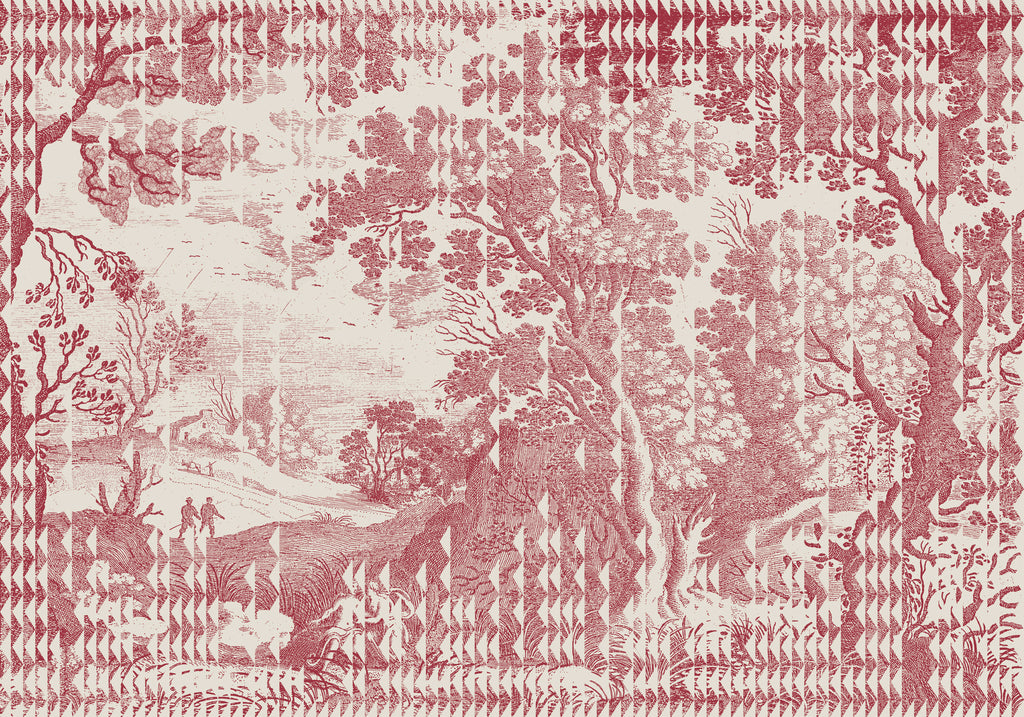 Patch Landscape Red