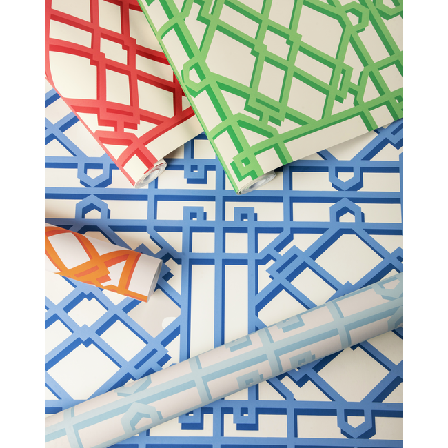 Pavilion Trellis - Aqua - Image 3