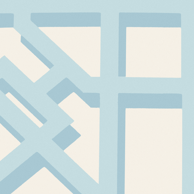 Pavilion Trellis - Aqua - Image 4