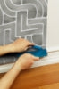 Peel and Stick Wallcovering Grey Blythe | Jeffrey Stevens - Image 6