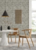 Peel and Stick Wallcovering Grey Blythe | Jeffrey Stevens - Image 9