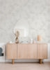 Peel and Stick Cassava Palm Neutral Wallcovering | Jeffrey Stevens - Image 2