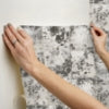 Peel and Stick Charcoal Metal Sheet Wallcovering | Jeffrey Stevens - Image 8