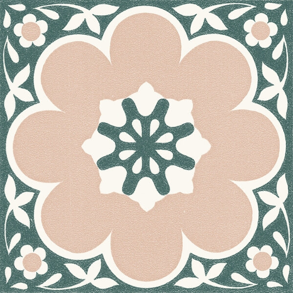 Peel and Stick Floor Tiles Pink Daphne | Jeffrey Stevens