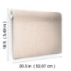 Peel and Stick Peach Lansdowne Wallcovering Wait, the title is already in English. Returning it as-is: Peach Lansdowne Peel and Stick Wallcovering | Jeffrey Stevens - Image 3