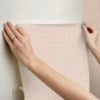 Peel and Stick Peach Lansdowne Wallcovering Wait, the title is already in English. Returning it as-is: Peach Lansdowne Peel and Stick Wallcovering | Jeffrey Stevens - Image 9