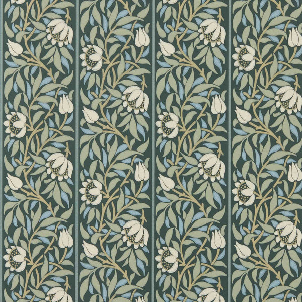 Peony Trellis Bayleaf/Slate | Morris & Co.
