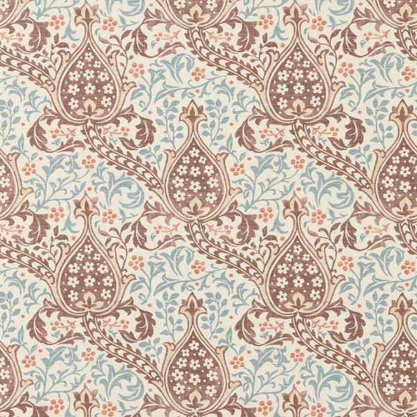 Persian Tulip Umber/Mineral Blue | Morris & Co.