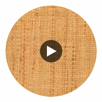 Perugia Amber Grasscloth Wallcovering | Fentucci Circular Swatch | DW