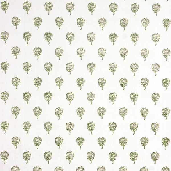 Petite Skukusa Wallcovering Green | Sister Parish