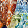Petra Ikat, Medium Blue / New Blue / Navy on Linen