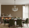 Philipana Grasscloth | Phillipe Romano - dining room room setting