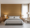 Philipana Grasscloth | Phillipe Romano - bedroom room setting