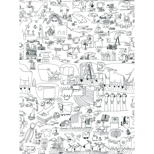 Pictograma Wp - 001 Wallcovering | Phillipe Romano