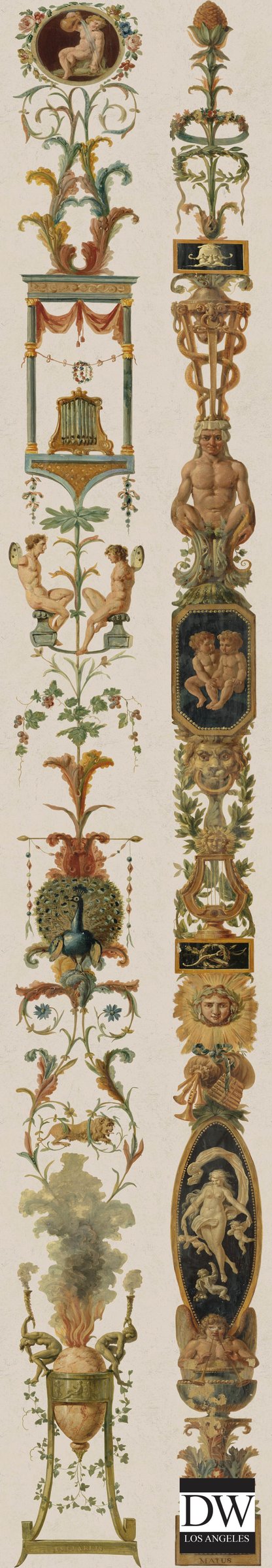 Pilasters - Beige Wallcovering | Mind the Gap