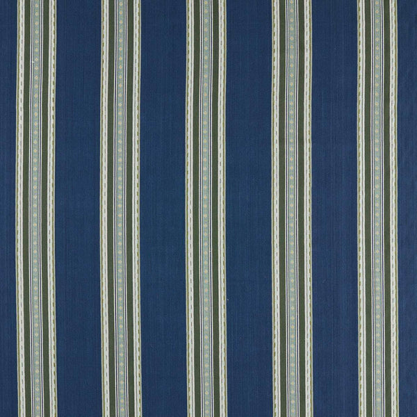Pimlico Stripe Indigo/Forest | Morris & Co.