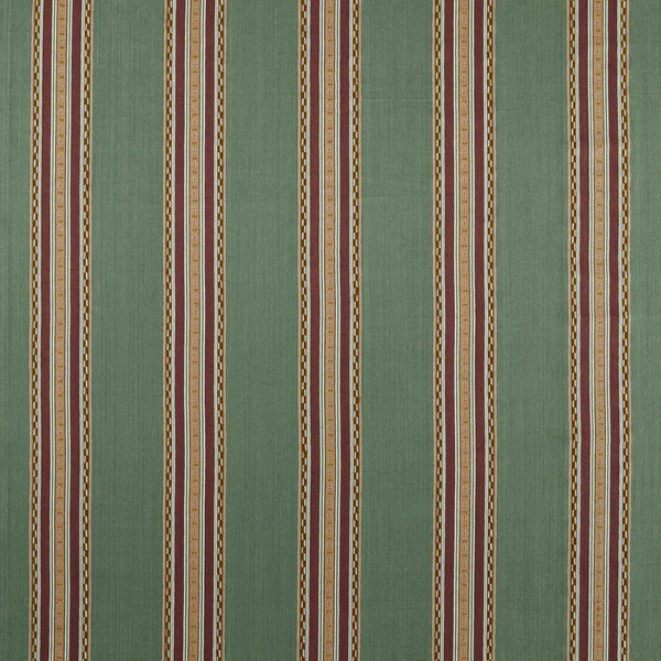 Pimlico Stripe Teal/Mulberry | Morris & Co.