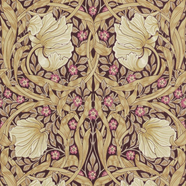 Pimpernel Wallpaper Sisal Fig | William Morris