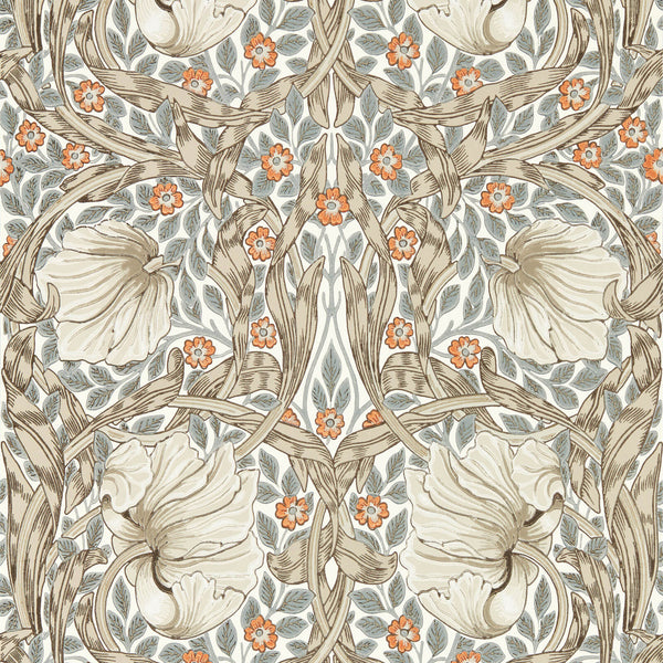 Pimpernel Linen/Coral | Morris & Co.