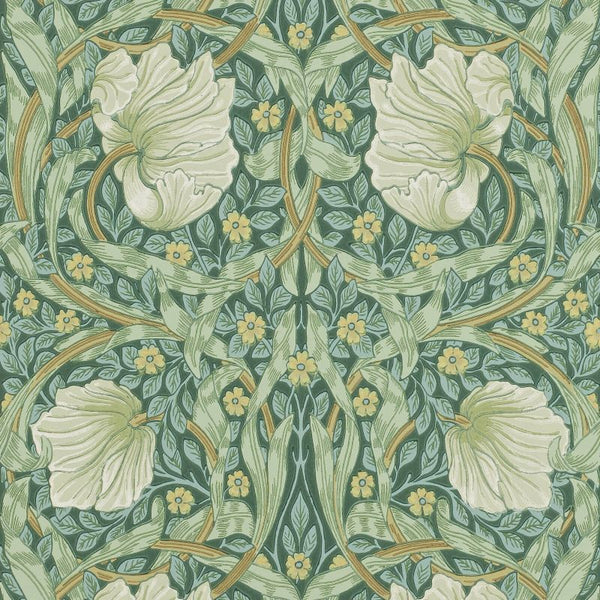 Pimpernel Wallpaper Slate Privet | William Morris