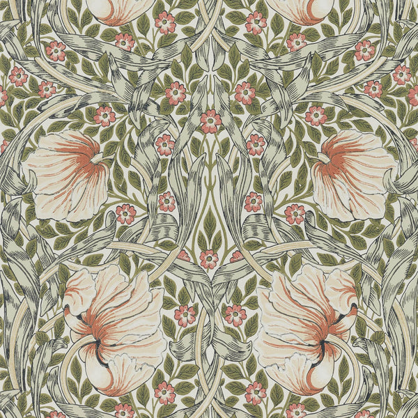 Pimpernel Rose Cockle/Sage | Morris & Co.