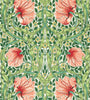 Pimpernel Wallpaper Watermelon Shamrock | William Morris
