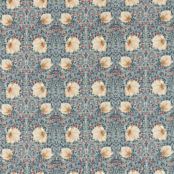 Pimpernel Woad/Coral | Morris & Co.