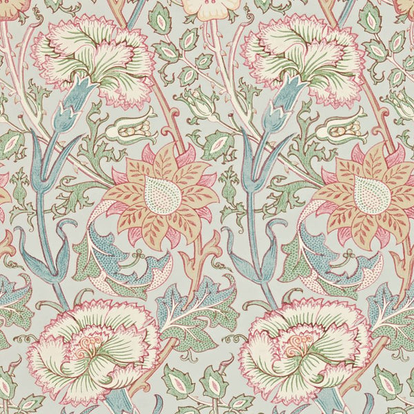 Pink & Rose Rose Eggshell Wallcovering | William Morris