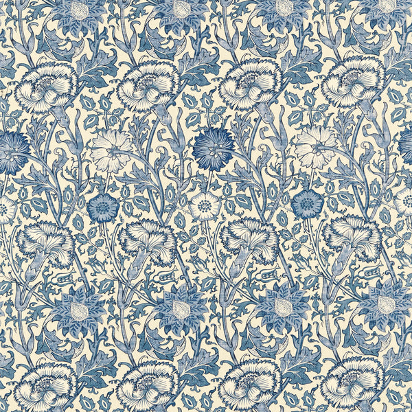 Pink & Rose Vellum/Indigo | Morris & Co.