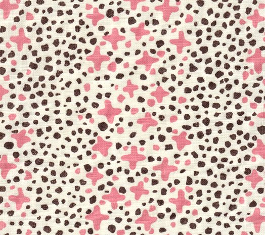 Pink Brown Dots on Tint Wallcoverings | Alan Campbell