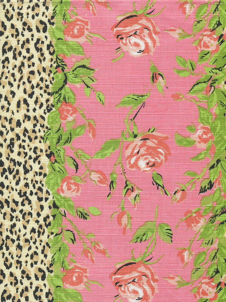 Malmaison, Pink / Green / Taupe