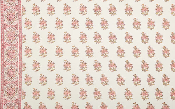 Pinks Green on Tinted Linen Wallcoverings | Home Couture
