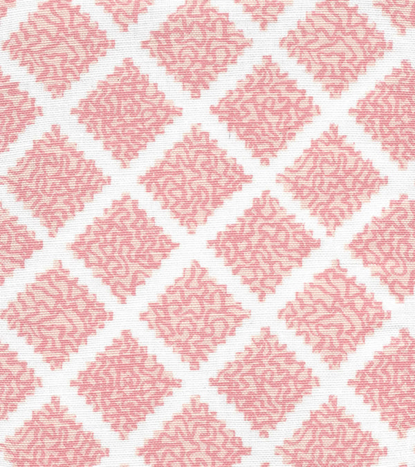Shanghai, Pinks on White Wallcoverings | Quadrille