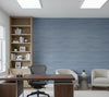 Placido Pleated Grasscloth | Phillipe Romano - office room setting