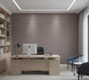 Placido Pleated Grasscloth | Phillipe Romano - office room setting