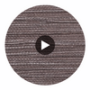Placido Pleated Grasscloth | Phillipe Romano Circular Swatch | DW