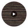 Placido Pleated Grasscloth | Phillipe Romano Circular Swatch | DW
