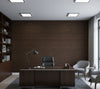 Placido Pleated Grasscloth | Phillipe Romano - office room setting