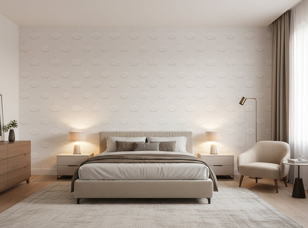 Pleated Cocktails by Philipe Romano - bedroom room setting