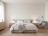 Pleated Harlequin by Philipe Romano - bedroom room setting