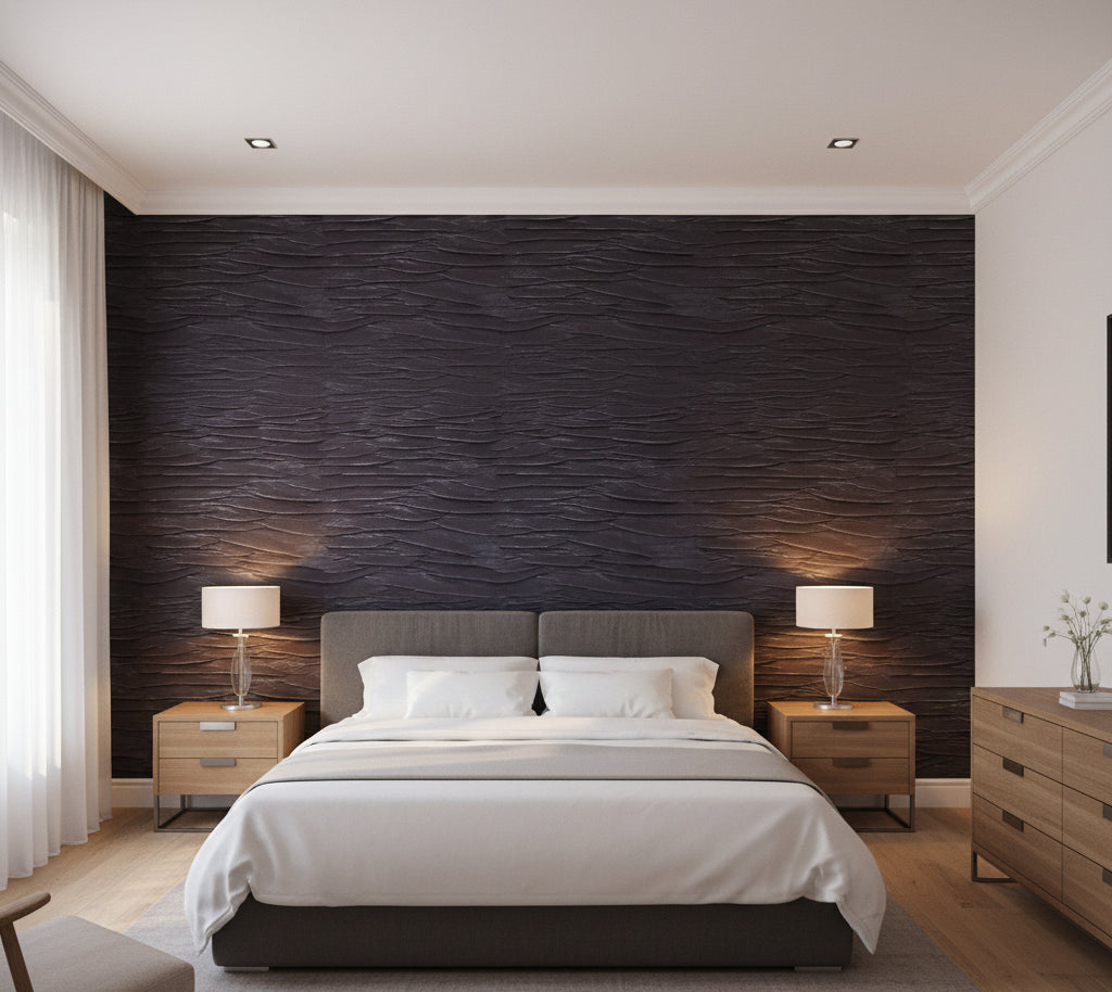 Pleats | Phillipe Romano - bedroom room setting