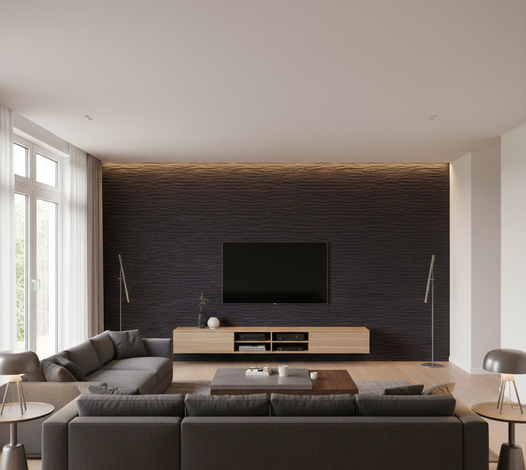 Pleats | Phillipe Romano - living room room setting