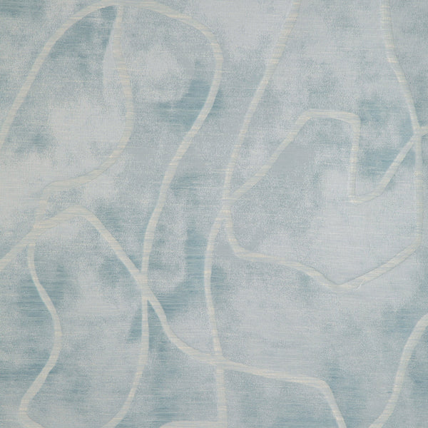 Poetic Motion, Light Blue Wallcoverings | Kravet