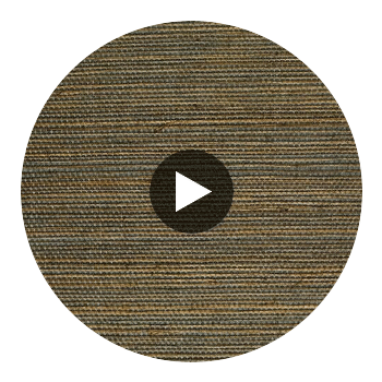 Pohaka Multi Color Grasscloth | Phillipe Romano Circular Swatch | DW