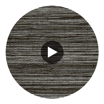 Pohaka Multi Color Grasscloth | Phillipe Romano Circular Swatch | DW
