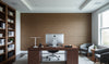Pohaka Multi Color Grasscloth | Phillipe Romano - office room setting